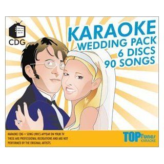 Karaoke Wedding Pack 6 Discs 90 Songs   Top Tunes TT WP (US Import