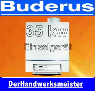 Buderus GB162   35 kw Gas Brennwert Heiztherme Kessel Logamax plus