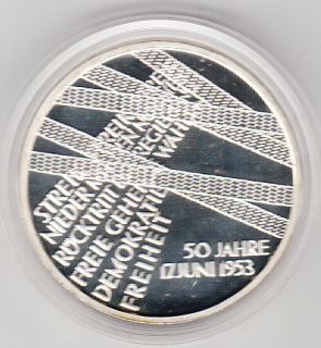 M129 BRD, 10 Euro Silber Ge denkmünze 2003 PP, siehe Vorder