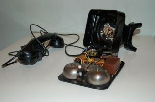 altes Bakelit Telefon Oe Fg. tist 166 i W BJ.1947 TOP ZUSTAND RAR