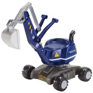 rolly toys 42 104 6   Bagger THW Digger mit Fahrgestell 