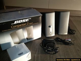 Bose Companion 2 Series II Lautsprecher   TOP Zustand   Originalverpac