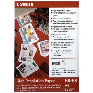 Canon HR 101N, A4 Hochauflösendes Papier (106 g/qm), A4, 50 Blatt