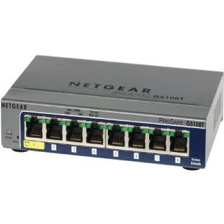 Netgear GS108T 100EUS ProSafe 8 Port Gigabit Ethernet 