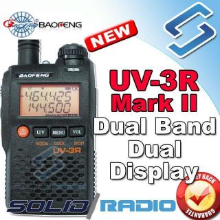 Mark 2 dual band display ham 2 way 136 174/400 470Mhz ham radio