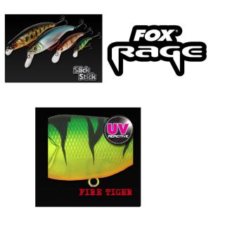 Fox Rage Pro Series Slick Stick SR 40mm 2g NHL171 Fire Tiger Forelle