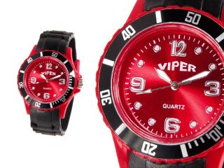 Viper Small Face Silikon Uhren Damenuhr Retro Uhr Silikon Herrenuhr