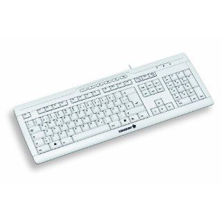 Cherry Multimedia Tastatur 104 Tasten USB/PS2 Kombo grauvon Cherry
