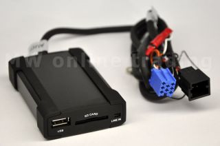 ZEMEX V2 USB SD AUX  Adapter AUDI Navi Plus RNS D