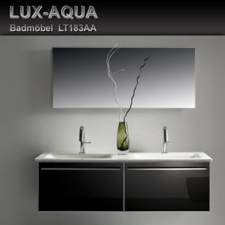 Lux aqua TOP Doppelwaschtisch Badmöbel Waschbecken Waschtisch NEU