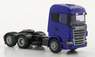 Scania R09 Highl., blau, Zugmaschine, 3 achsig, 187, AWM