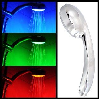 LED Duschkopf mit RGB Farbwechsel, LED Shower, Wellnessbrause