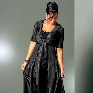 Damen Kleid Abend Kleid mit Pailletten schwarz