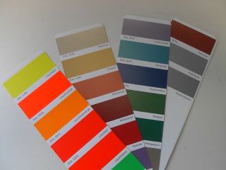 RAL Farbkarte Farbfächer Ralkarte Leuchtfarben Perlglanzfarben mit