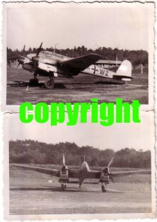 Orig.Fotos Flugzeug Me FW 187 Falke Reichsverteidigung 1944