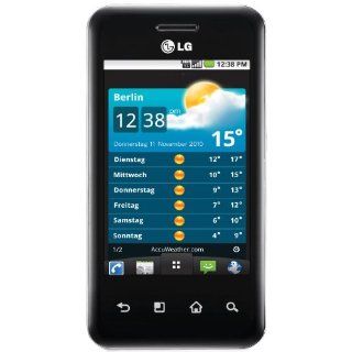 LG E720 Optimus Chic Smartphone 3,2 Zoll black Elektronik