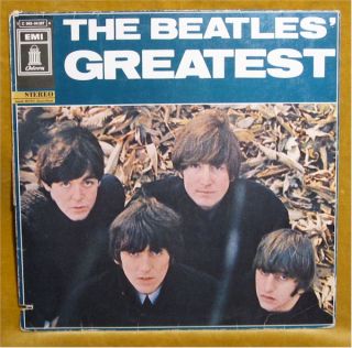 , THE   Beatles` Greatest   LP Odeon EMI Electrola 1C 062 04 207 D co
