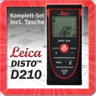 Leica DISTO D210 Laser Entfernungsmesser, Distanzmesser NEU