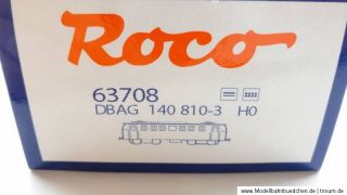 Roco 63708 – E Lok BR 140 810 3 der DB Cargo, ESU Decoder