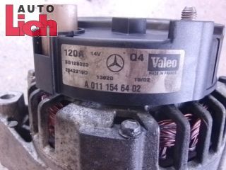 Mercedes W209 CLK 320 3,2L 160KW Lichtmaschine Generator A0111546402