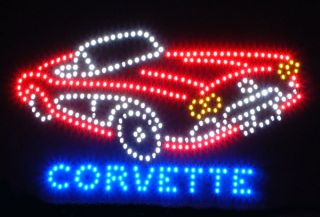 LED Schild  Corvette Oldtimer  Led Display