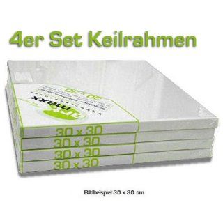 4er Set Keilrahmen bespannt Berlin im Format 30 x 40 cm   Leinwand