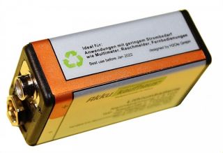 Diese Einwegbatterie wurde speziell für die Nutzung in Rauchmeldern