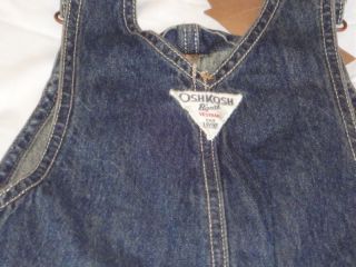 OshKosh Latzhose Jeans Overall blau 98/104/110/116 NEU