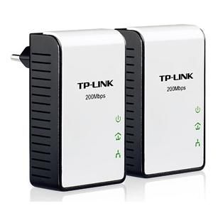 TP Link TL PA211KIT AV200 Mini Powerline Starter Kit 2 Adapter 200Mbit