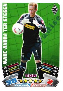 218 Marc André Terstegen   Borussia Mönchengladbach Match Attax