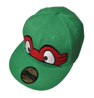 NEW Ninja Turtles Green SnapBack Snap Back Baseball Cap