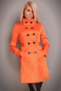Trendiger Damen Trenchcoat Mantel Jacke Blazer / 6 Farben