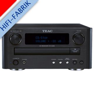 TEAC CR H 248 schwarz CD Receiver mit UKW/DAB/DAB+ Tuner CRH248 NEU