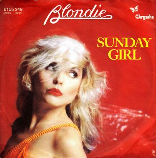 Blondie   Sunday Girl *7 Single*Chrysalis 6155 249
