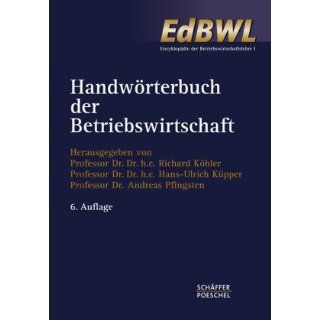 Handwörterbuch der Betriebswirtschaft (HWB) 1 Richard