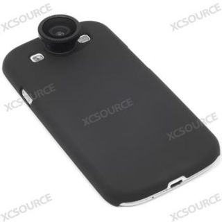 Fish Eye Lens + Back Cover Hard Case For Samsung Galaxy S3 SIII GT
