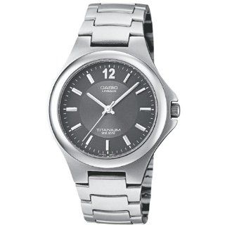 Casio LIN 163 8AVEF Mens Grey Titanium Watch Casio Uhren