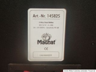 Magnat 5.1 Surround System + Subwoofer + Lautsprecher Art. NR. 145825