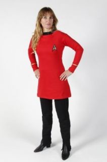 Star Trek Minikleid   Original Serie   UHURA Kostüm rot Größe XL