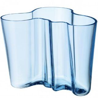 Alvar Aalto Vase 160mm hellblau Küche & Haushalt