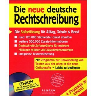 Die neue deutsche Rechtschreibung. CD  ROM für Windows 3.1/3.11/ NT