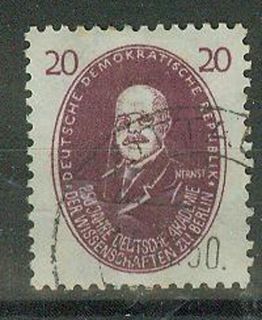 DDR Briefmarken 1950 Akademie der Wissenschaften Mi 268
