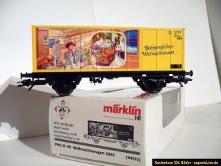 Märklin HO 94152 Weihnachtswagen 2002 in OVP, unbespielt