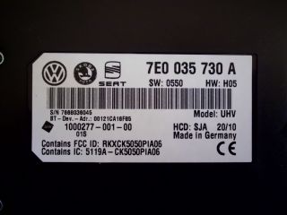 VW Interfacebox Bluetooth UHV 7E0 035 730 A 7E0035730 7E0035730A UMTS