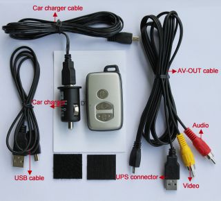 Updated Full HD Key Chain Camera Audio video Driving Recorder Cam
