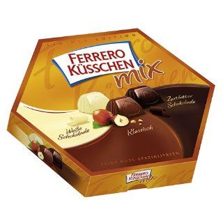 Ferrero Küsschen Mix, 3er Pack (3 x 186 g) Lebensmittel