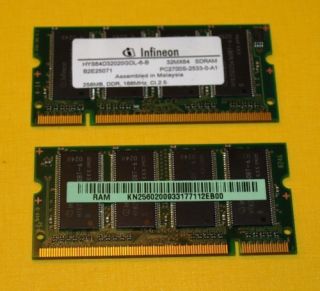 Samsung SDRAM PC2700S 256MB DDR CL2.5