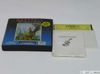 Greyfell by STARLIGHT Commodore 64 128 Disk C64 C 64 C128 Game Spiel