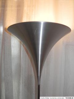 Aluminium TROMPETEN Stehlampe DORIA Lampe Floor Lamp Tulip Panto Ära