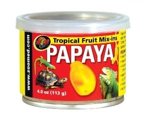 Tropical Fruit Mix Papaya   Fruchtmix Futter 113g